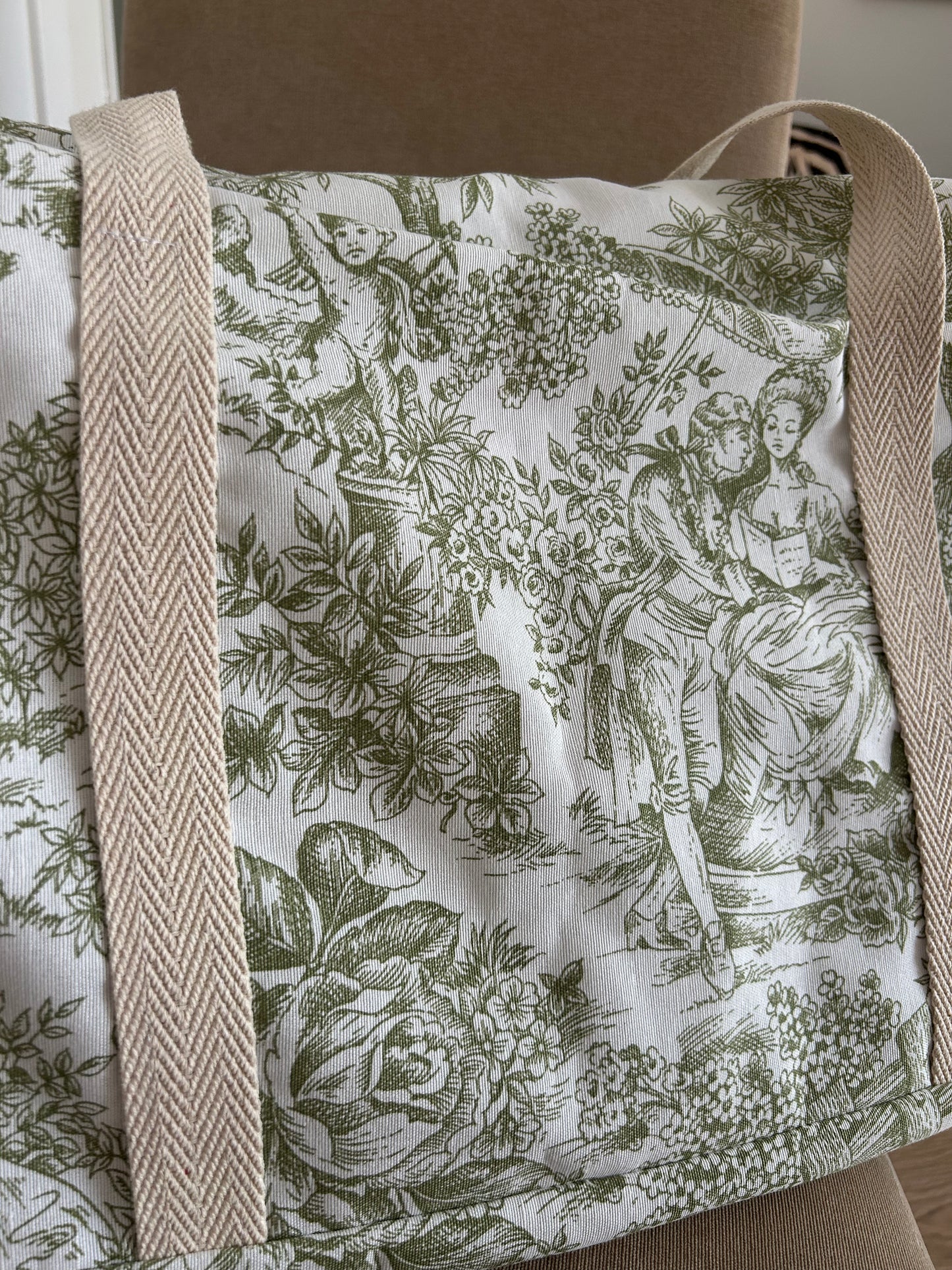 Bolsa viaje toile mediterránea
