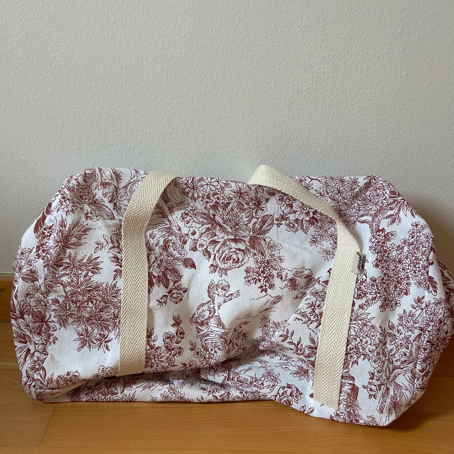 Bolsa viaje clásica roja